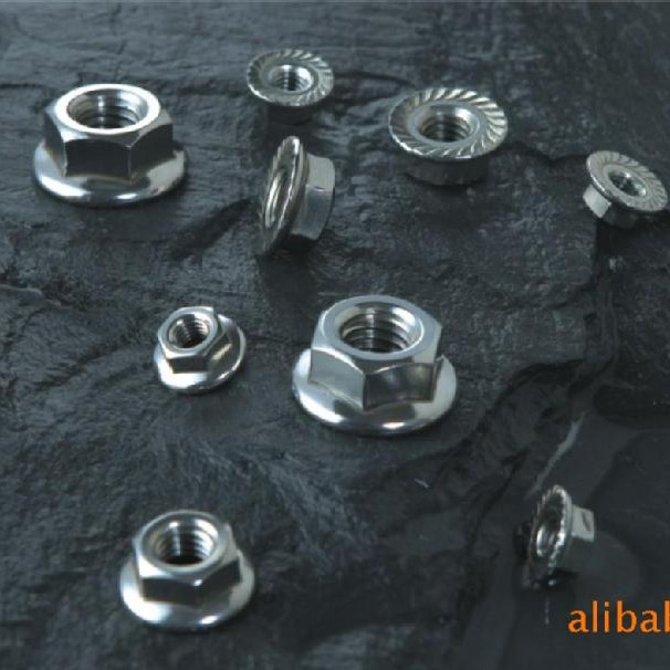 供应法兰面螺母-不锈钢材质国标GB6177