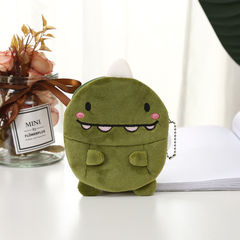 Cartoon Mini Coin Purse Plush Creative Cute Ins Girl Internet Celebrity Coin Bag Jade Dog Student Headphone Bag