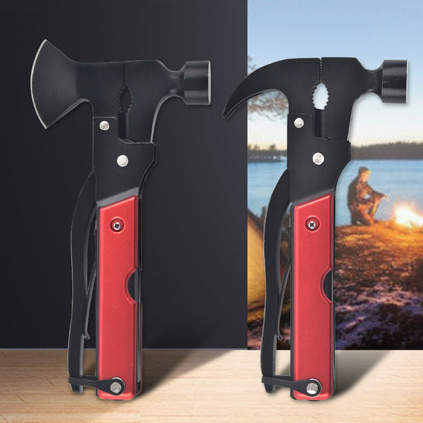 Car outdoor multifunctional ax hammer hammer hammer hammers round…