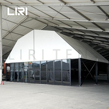 15米跨度拱形活動篷房大型展覽展會帳篷遮陽棚酒席婚慶帳篷戶外