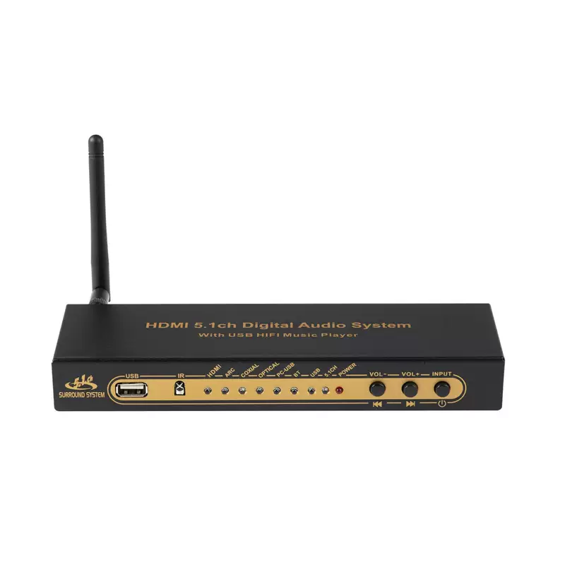 DTS Dolby AC3 5.1 канальный аудиодекодер, конвертер DAC Bluetooth HDMI разделитель USB компьютерный звук