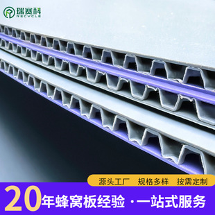 Hollow Board Plastic Honeycomb Board High Strength Logistics Packaging Full Board Extruded Polypropylene Pp Board Waterproof and Flame Retardant
