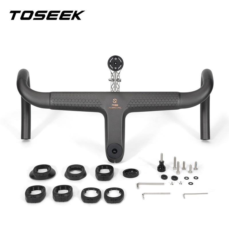 New product exclusively for cross-border sales: TKR06 integrated handlebar road bike carbon fiber handlebar with fully internal cable routing New product exclusively for cross-border sales: TKR06 integrated handlebar road bike carbon fiber handlebar with fully internal cable routing