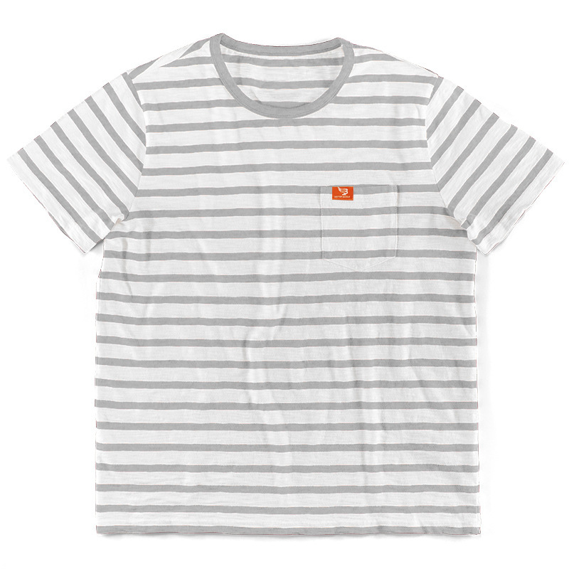 Men's Stripe T-shirt Men's Clothing display picture 39