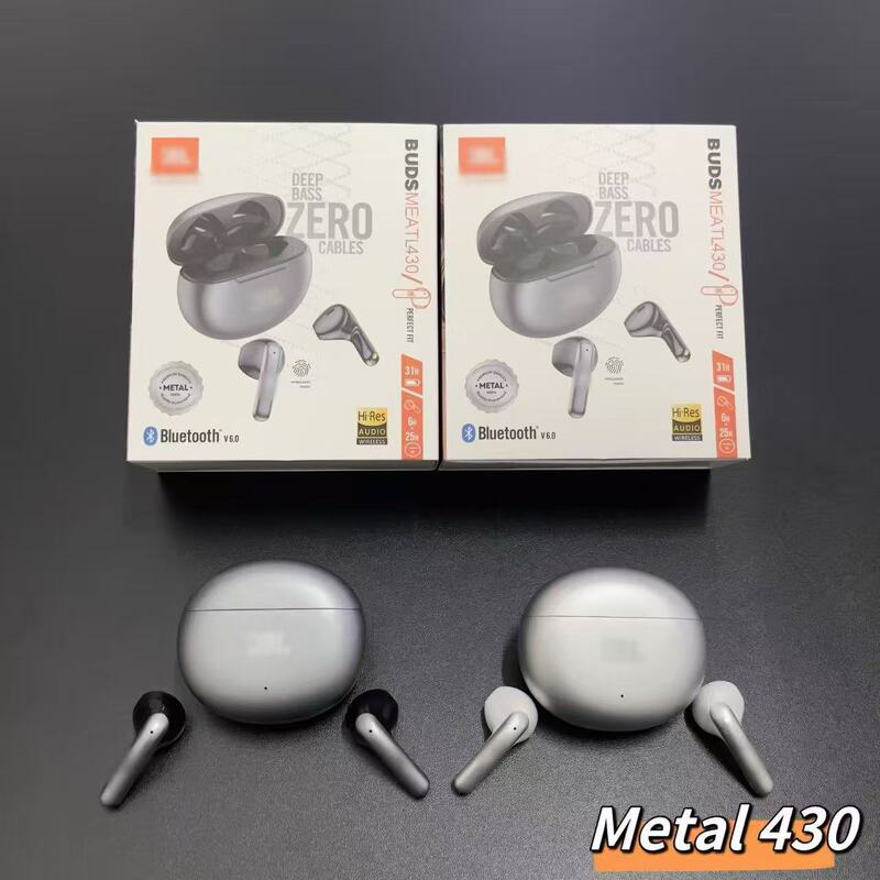 The New Cross-Border Zinc Alloy Buds Metal 430 Is Suitable for Jbl Noise-Cancelling Bluetooth Headphones Anc
