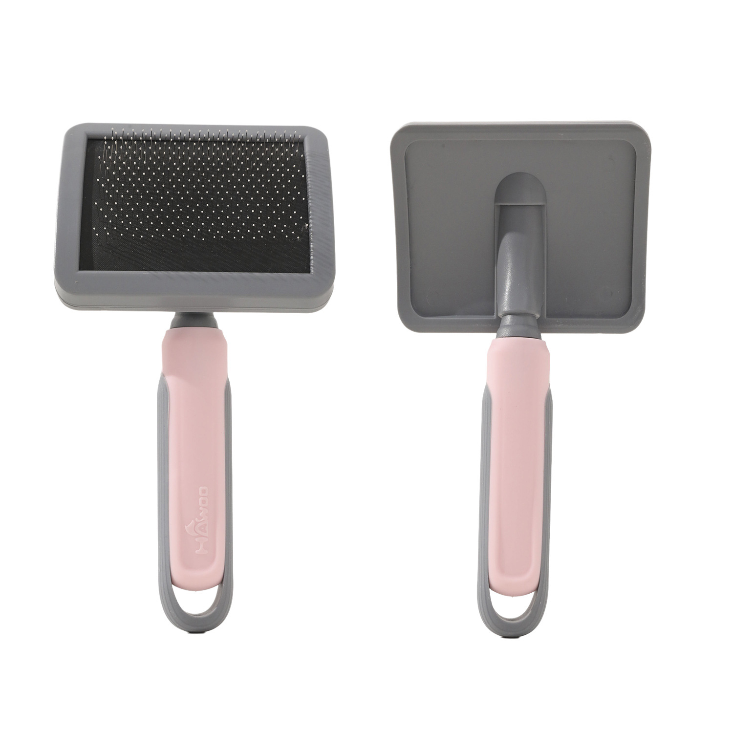 Peine de aguja de acero curvo Peine para mascotas Nudo abierto para eliminar el artefacto de pelo flotante Peine para gatos Peine para mascotas Peine para mascotas Peine para perros Peine