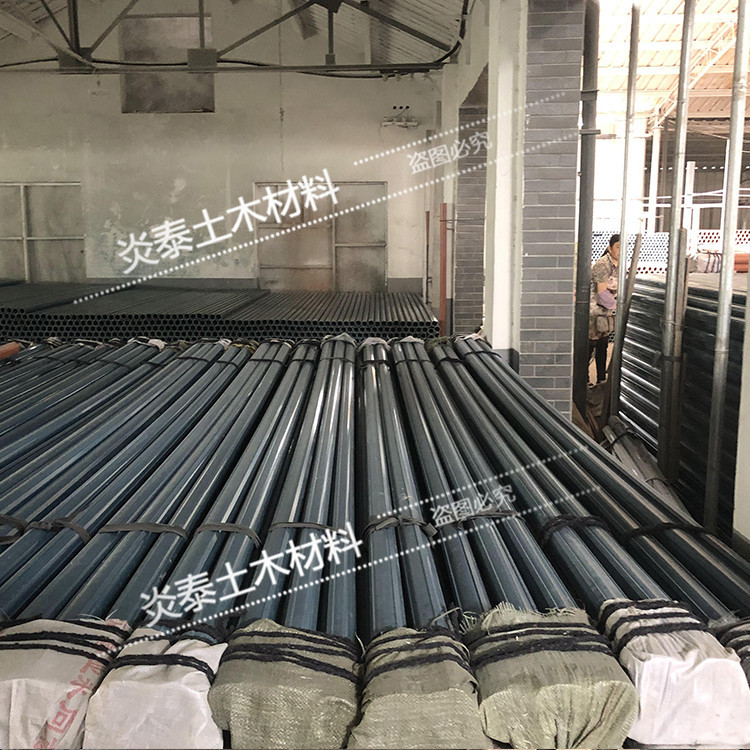 测斜管53福建江西地铁隧道边坡基坑测斜管2米预埋PVC测斜管70