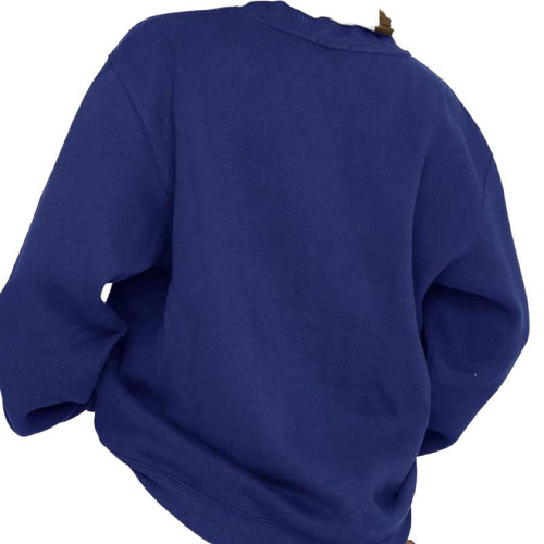 A large number of hot sales women's velvet round-neck casual sweaters couple's loose tops