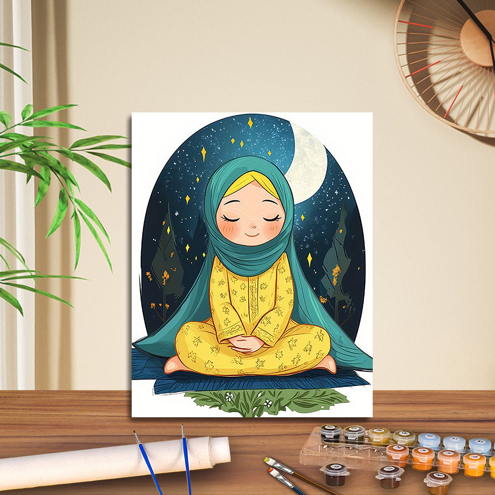 Transfronterizo jitdiy agente de pintura al óleo digital fabricantes al por mayor artesanal amazon pintura al óleo decorativa barraca de relleno