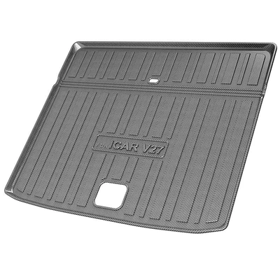 Suitable for Chery Trunk Mat - 2026-chery-icarv27-carbon-fiber-pattern-main-pad-thickened-version