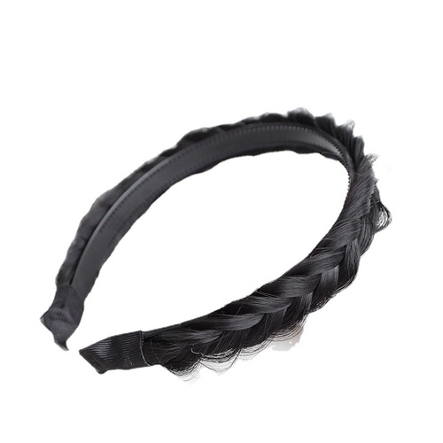 Wholesale fishbone braid wig, braided hairband, toothed anti-slip internet celebrity headwear, pressed hair headband, hairband, hair accessories