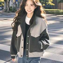2025春季新款时尚百搭韩版高级感超好看今年流行简约撞色外套女潮