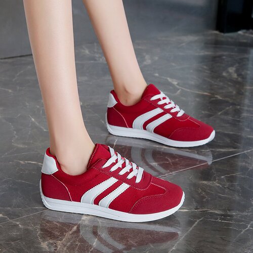 Popular casual sneakers, flat and all-match Forrest Gump shoes, thin belt and soft sole running shoes, shallow student shoes