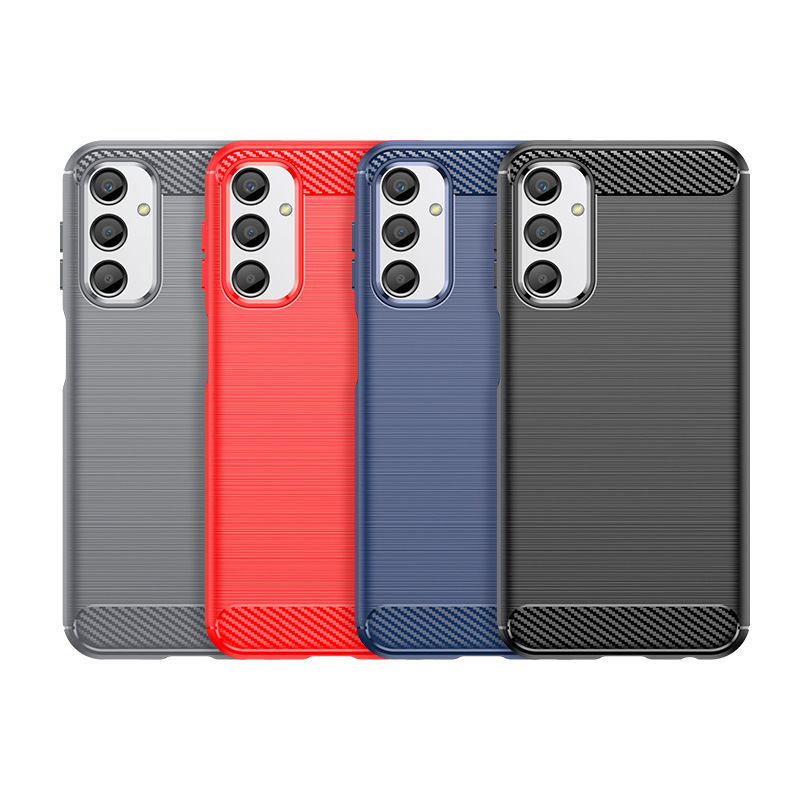 Suitable for Samsung S26Plus Mobile Phone Case S26 Edge Brushed Carbon Fiber Anti-Fall Protective Case