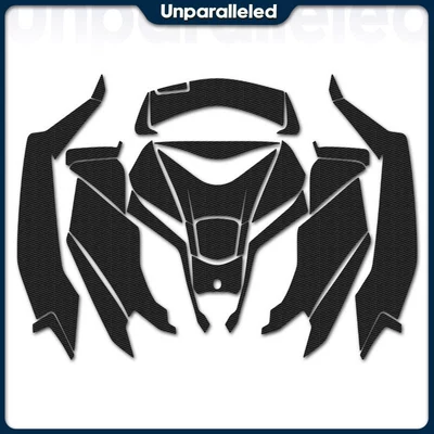 Motorcycle engine and accessories – Protective Film for the Body - matte-carbon-fiber-inside-and-both-sides-of-full-set-of-pedals-25-styles