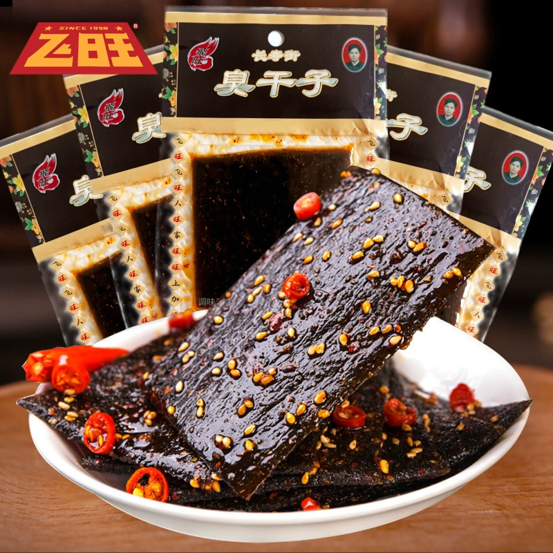 Feiwang вонючий сушеный острый пакет с горячими полосками