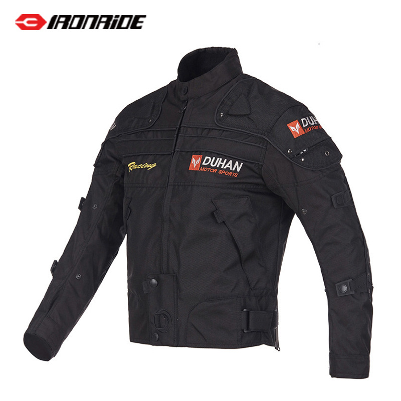 Duhan Motorcycle Cycling Suit Anti-Fall Waterproof Racing Suit Men's Suit Motorcycle Rider Jacket Cycling Sports Breathable