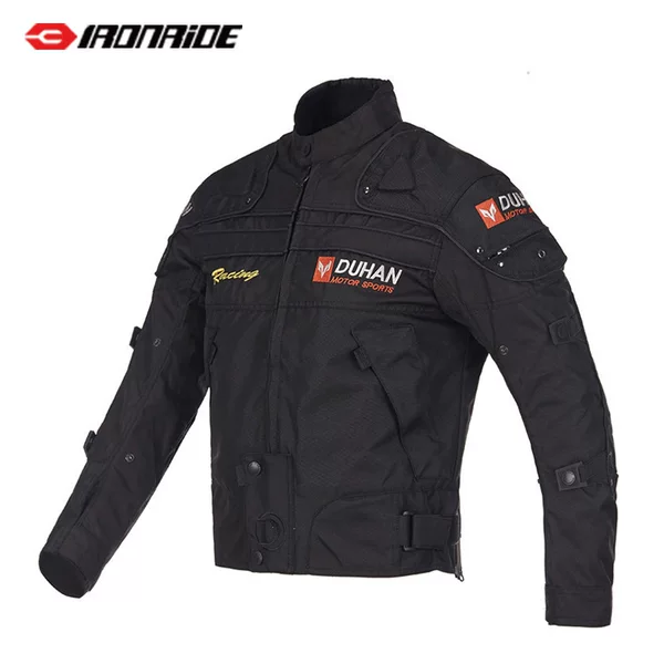 Duhan Motorcycle Cycling Suit Anti-Fall Waterproof Racing Suit Men's Suit Motorcycle Rider Jacket Cycling Sports Breathable