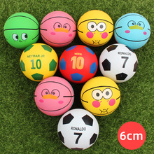 6CM迷你空心高弹力球 弹跳橡胶空心弹弹球弹力球玩具小皮球批发