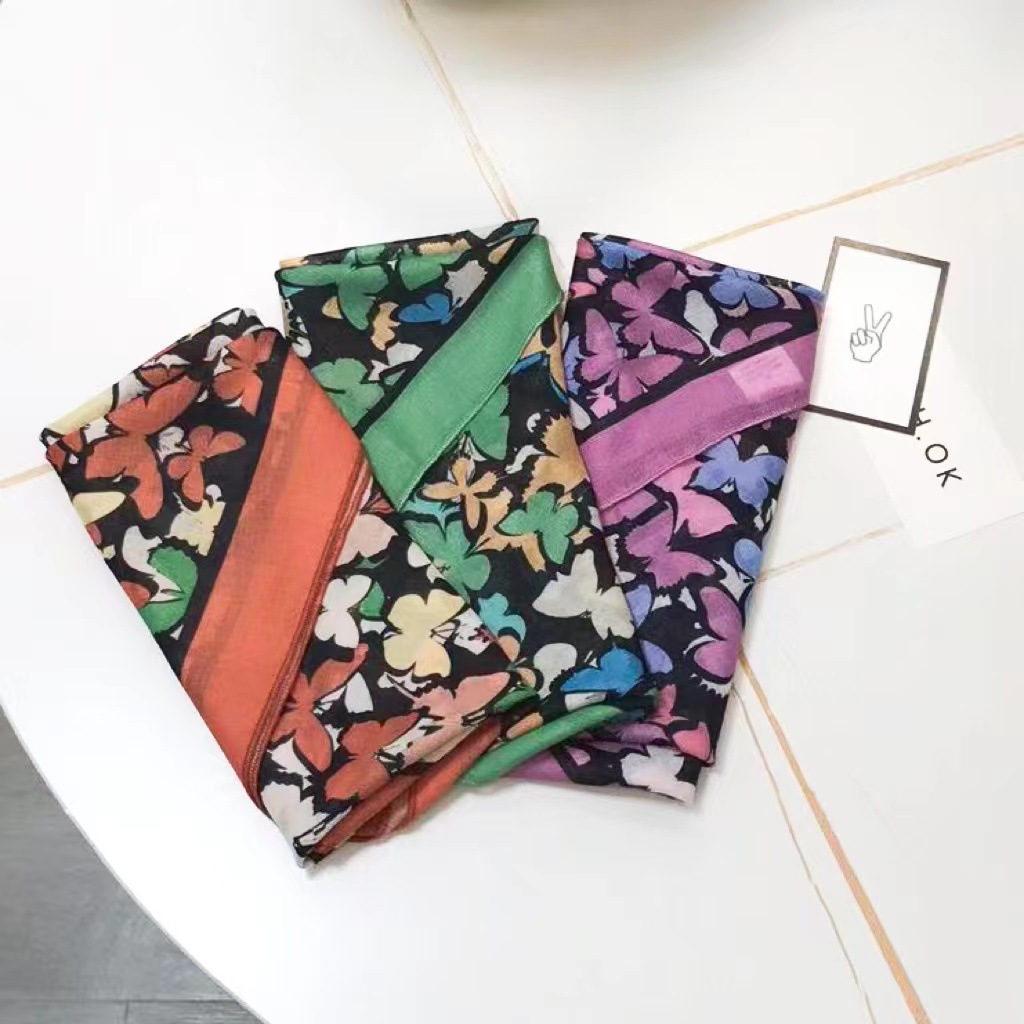 60g Weight Kerchief Classification Daily Occasion cotton and linen Material Flower Pattern Summer Season Women's Gender IG Style Style Women's IG Style Flower Cotton And Linen Kerchief 26