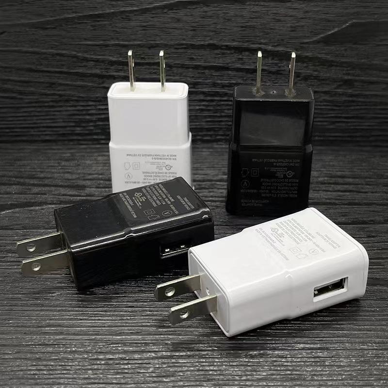 5V 2A USB Ac Power Adapter European and American Plug Wall Charger USB Charger Head Cover