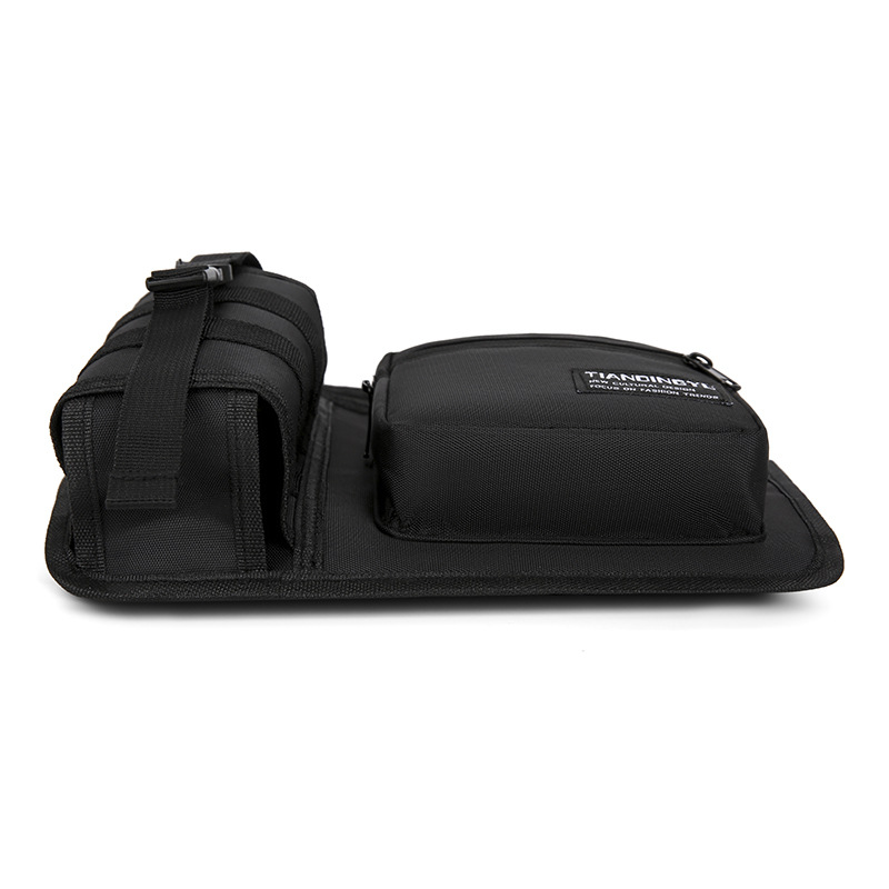 Bolso de chaleco para correr de deportes funcionales al aire libre Bolso de chaleco de herramientas multifunción Bolso de pecho táctico Bolso de almacenamiento de teléfono móvil para mujer y hombre