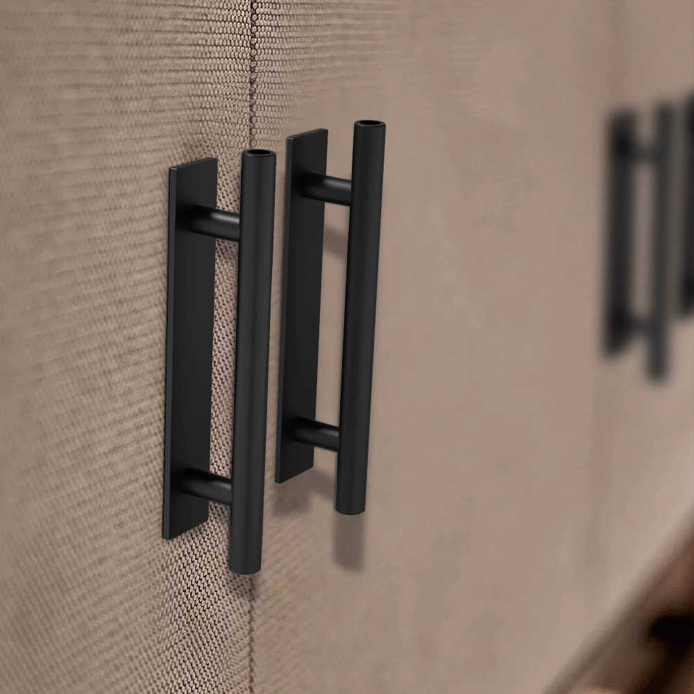 Дверная ручка без пробивания цвета дерева. Самоклеящаяся ручка. Многоцелевой ручка. Простая современная ручка.