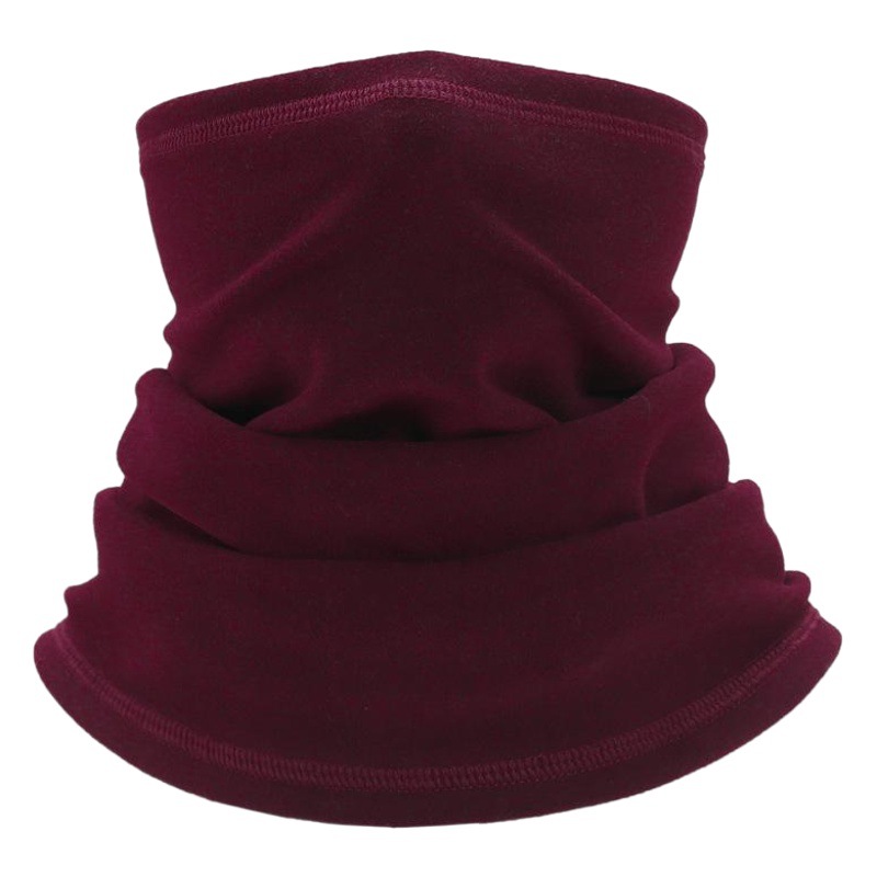 Winter German Velvet Parent-Child Cycling Scarf Mask Cationic Warm Scarf Outdoor Sports Thickeneded Windproof Scarf