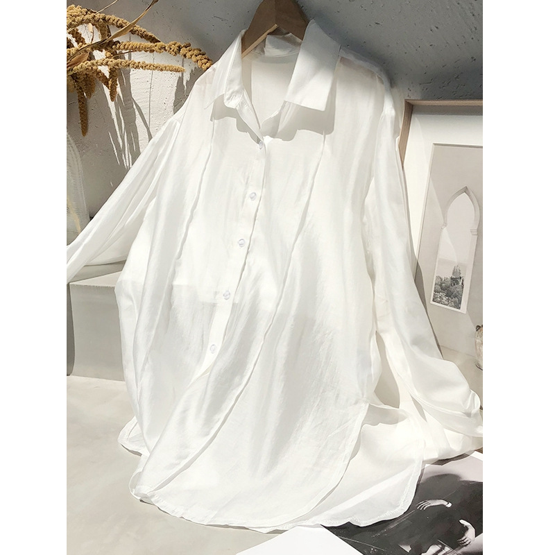 Women's Blouse Long Sleeve Blouses Elegant Solid Color display picture 8