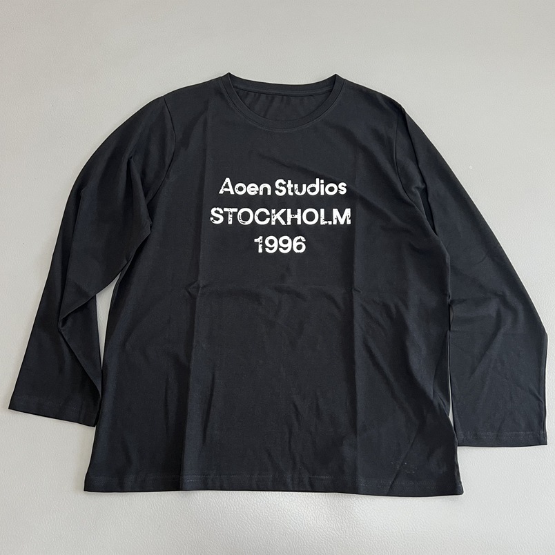 Unbranded T-shirt Aoen Studios Stockholm 1996 Print Black
