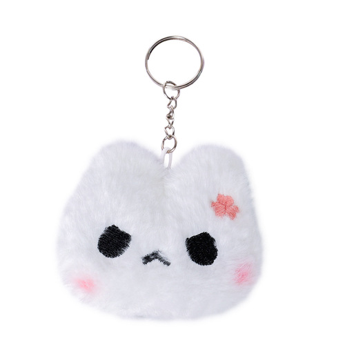 Fuzzy little hanging accessories DIY gift cute small decorations creative gifts for girls student hanging accessories wholesale gifts keychain