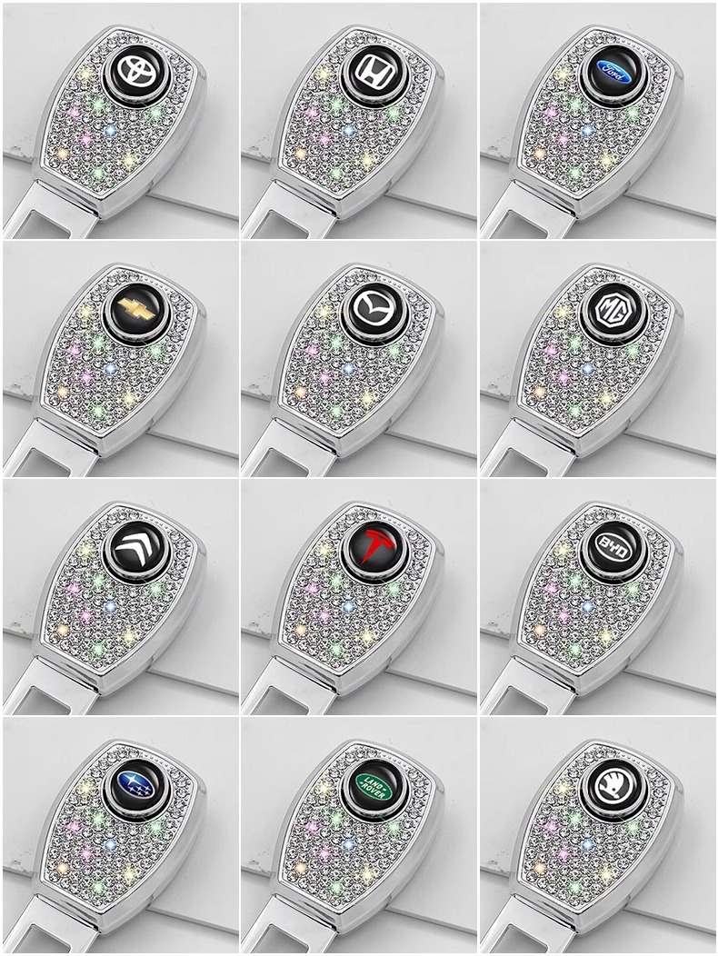 Car seat belt plug wear buckle extension joint fork plug belt car accessories retainer lock buckle bayonet