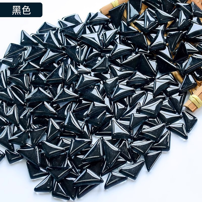 200克diy多元闪粉马赛克集合水晶自由石玻璃儿童手工材料颗粒|undefined