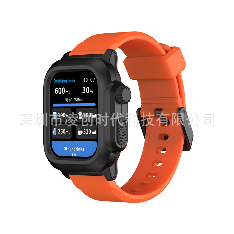 Adecuado para Apple iwatch protección Shell Apple watch87654se Correa silicona integrado impermeable natación