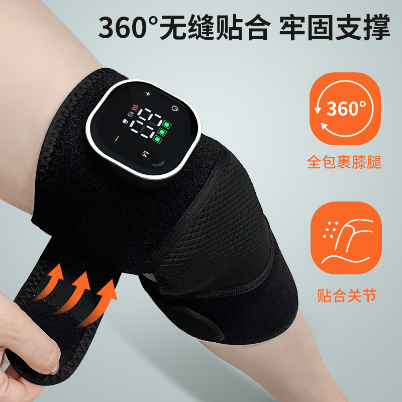 Transfronterizo de calor eléctrico para proteger el hombro y la rodilla masajeador para mantener caliente la articulación de la rodilla masajeador de calor de luz roja aparato de fisioterapia