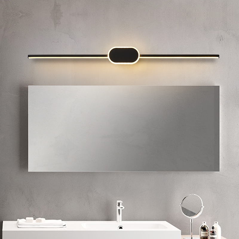 Modern Simple Mirror Headlight Bathroom Toilet Led Mirror Headlight Toilet Bathroom Mirror Headlight