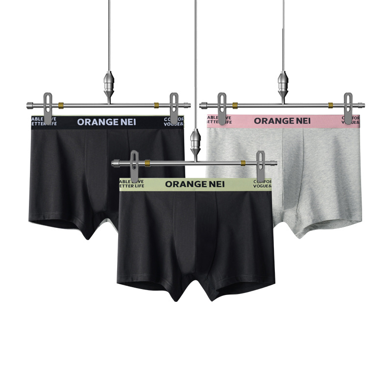 Brand pure cotton men's underwear ZK Zhongshan underwear source factory wholesale modal underwear large size fourcorner pants