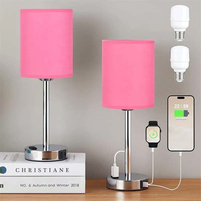 アマゾン速売通taye c usb携帯電話充電布芸電気スタンドリビングルーム寝室ライト美規タッチ調光|undefined
