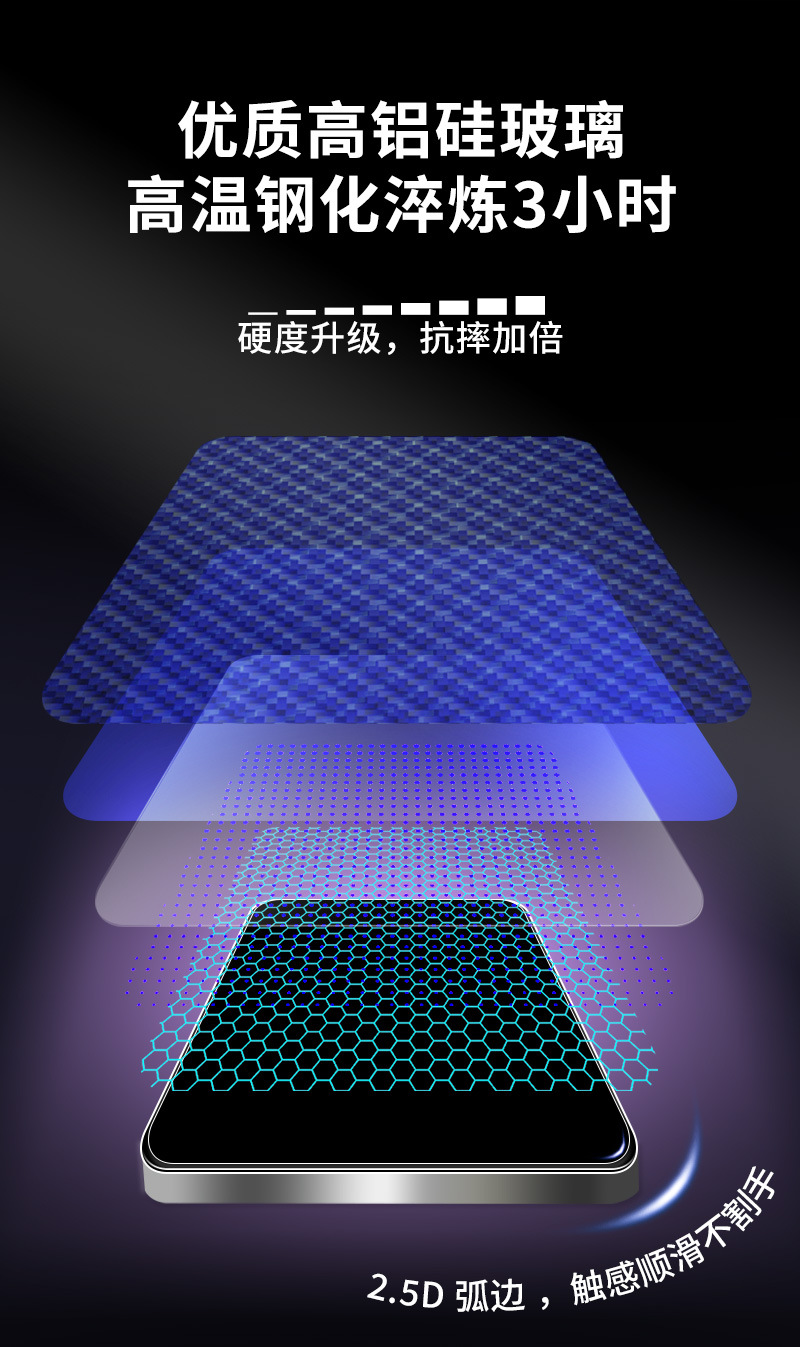 Suitable for Qijing GX7 GT7 car screen, tempered glass film for navigation, instrument panel, and interior protection