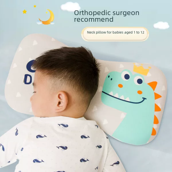 Adjustable breathable children's pillow slow rebound baby memory pillow kindergarten nap cervical pillow pillow cotton