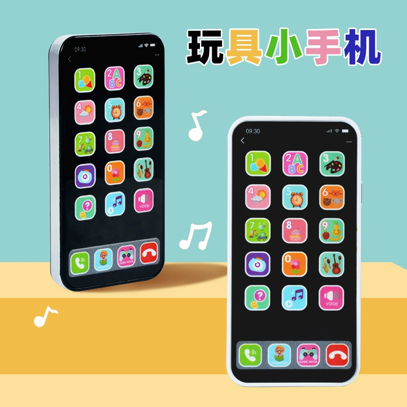 Трансграничные детские игрушки, мобильный телефон, сенсорный экран, музыкальный мобильный телефон, образовательное раннее образование, детская музыкальная модель телефона для мальчиков и девочек