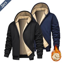 S 41618 Men's Fleece Hooded Jacket ���q�Bñ�l�� �W���L���
