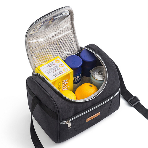 New wholesale lunch bag portable shoulder lunch bag for children thickened aluminum foil lunch box bag small thermal bag