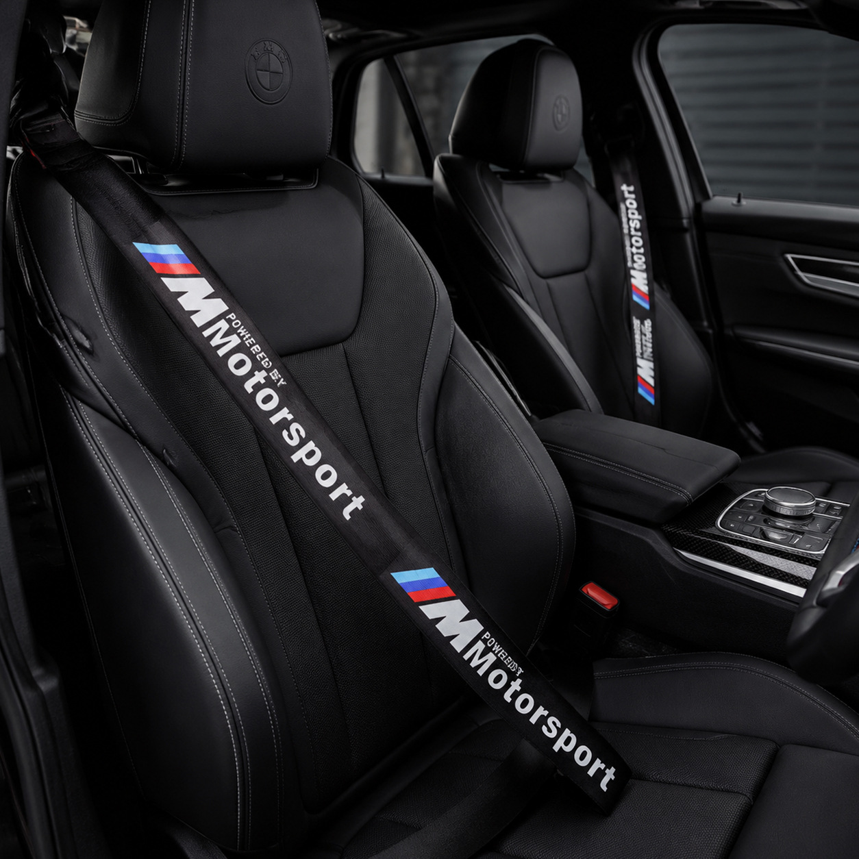 JDM universal car seatbelt with logo, high-quality nylon seatbelt suitable for most cars, supports drop shipping