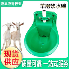 羊用自动饮水碗塑料铜阀饮水器羊自动饮浮球水碗饮水槽抗摔碰养殖
