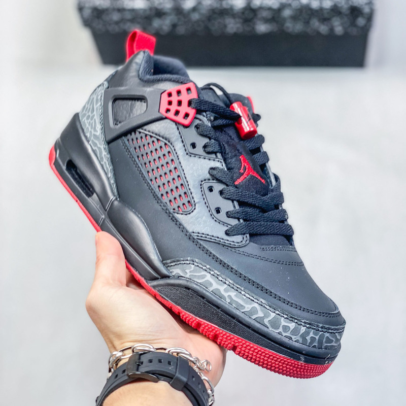 AJ3 バスケットボールシューズジョー 4 バーストパターンスポーツシューズ黒と白のセメント実用的なメンズスニーカーレトロランニングシューズ|undefined