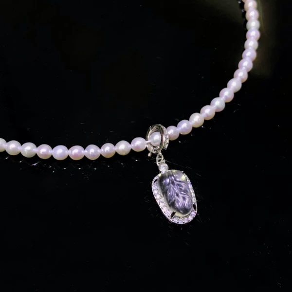 S92 silver universal water-retaining jade leaves (excluding pearls)