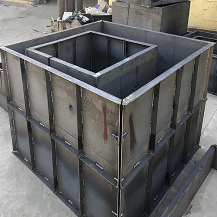 矩形方柱检查井铁模钢模环形污水井模板市政检查井模具厂尺寸可做
