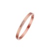 Advanced brand fashionable gold bracelet stainless steel, does not fade, simple and elegant design, high-quality style