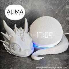 国境を越えた起爆金3dプリントが横たわっている龍宝龍卵3d Printed Lying baby dragon